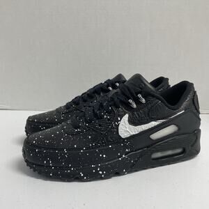 Nike Air Max 90 Slawn Black FD6492 001 Size 8 White Oreo Low Top Sneaker Retro